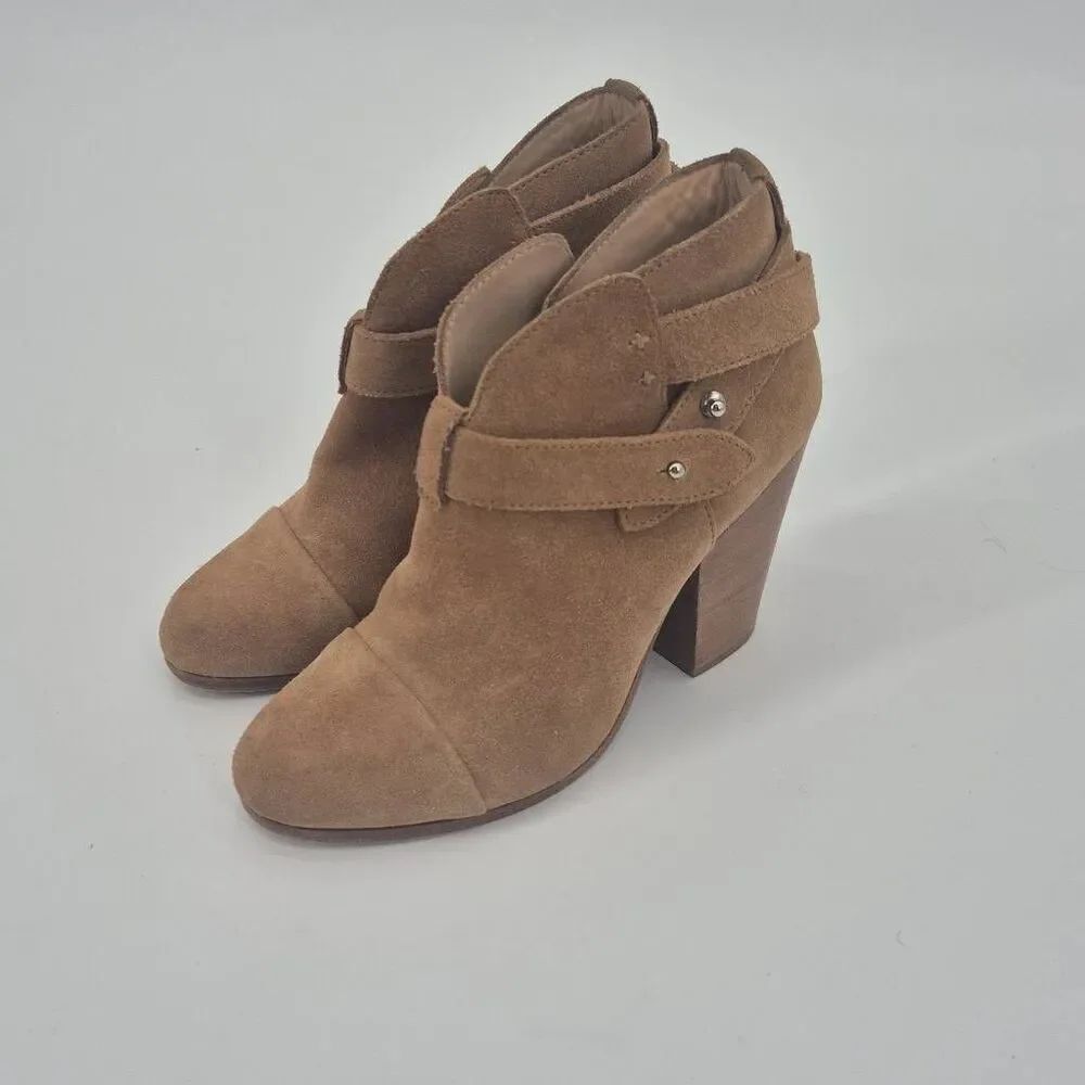 RAG & BONE Women's Leather Ankle Boots Heeled Size 5.5